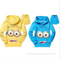 WHOLESALE 2 color Minion clothing child Spring hoodies Tops & Tee boys Minnie hoodies